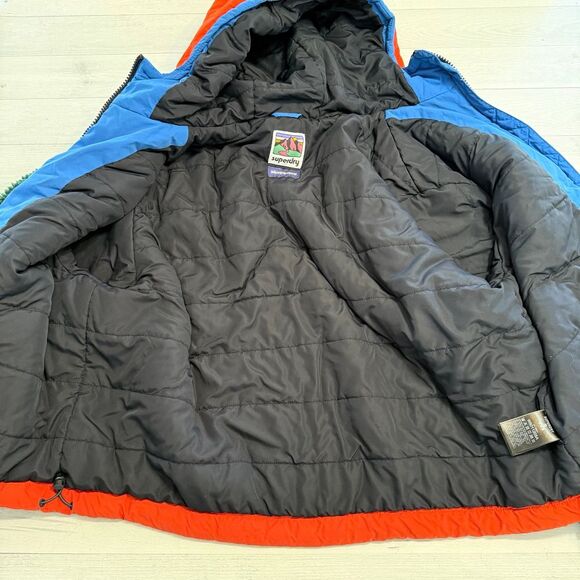 Superdry Hooded Teddy‎ Sherpa Jacket green women's 12 - Picture 7 of 12